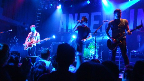 Anberlin performing their final farewell tour at the House of Blues, Anaheim, 10/10/2014.