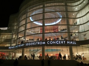 Renee & Henry Segerstrom Concert Hall. Costa Mesa, CA. 1/23/2015.