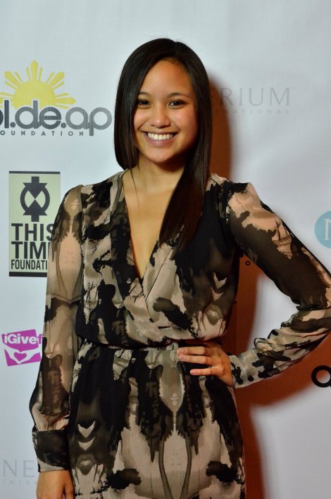 Me at red carpet press event for the Apl.de.Ap "Time For Hope" Foundation Gala. BakitWhy. 5/2013.