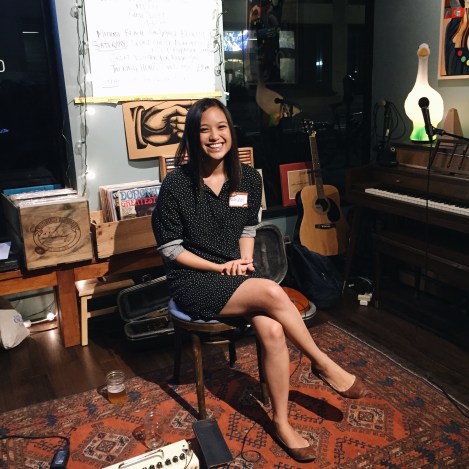 I've gone through more mental and physical changes in the past month than I have my entire 22 years of life. Whether it was being a #photoboothroadie, Yelp monkey, guitar teacher, ghostwriter, banquet server, barista or freelance musician (yes, I went into all those this past month), I just want to thank @pattybananacakes for reminding me I can make anything I want into a job, even if the world won't think it'll make any sense.