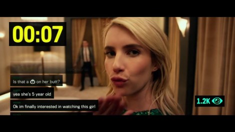 Emma Roberts as Venus in "Nerve."