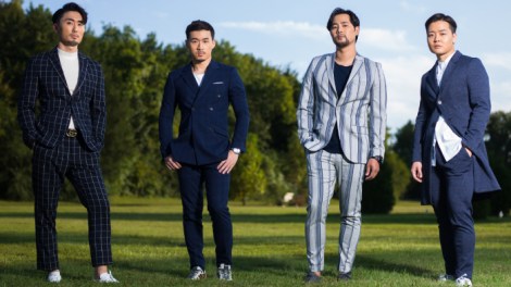 Sooyong Yoon, Shyun Lee, Jifan Lee and Young J are just getting started. (Derek Blanks | Courtesy of Character Media)